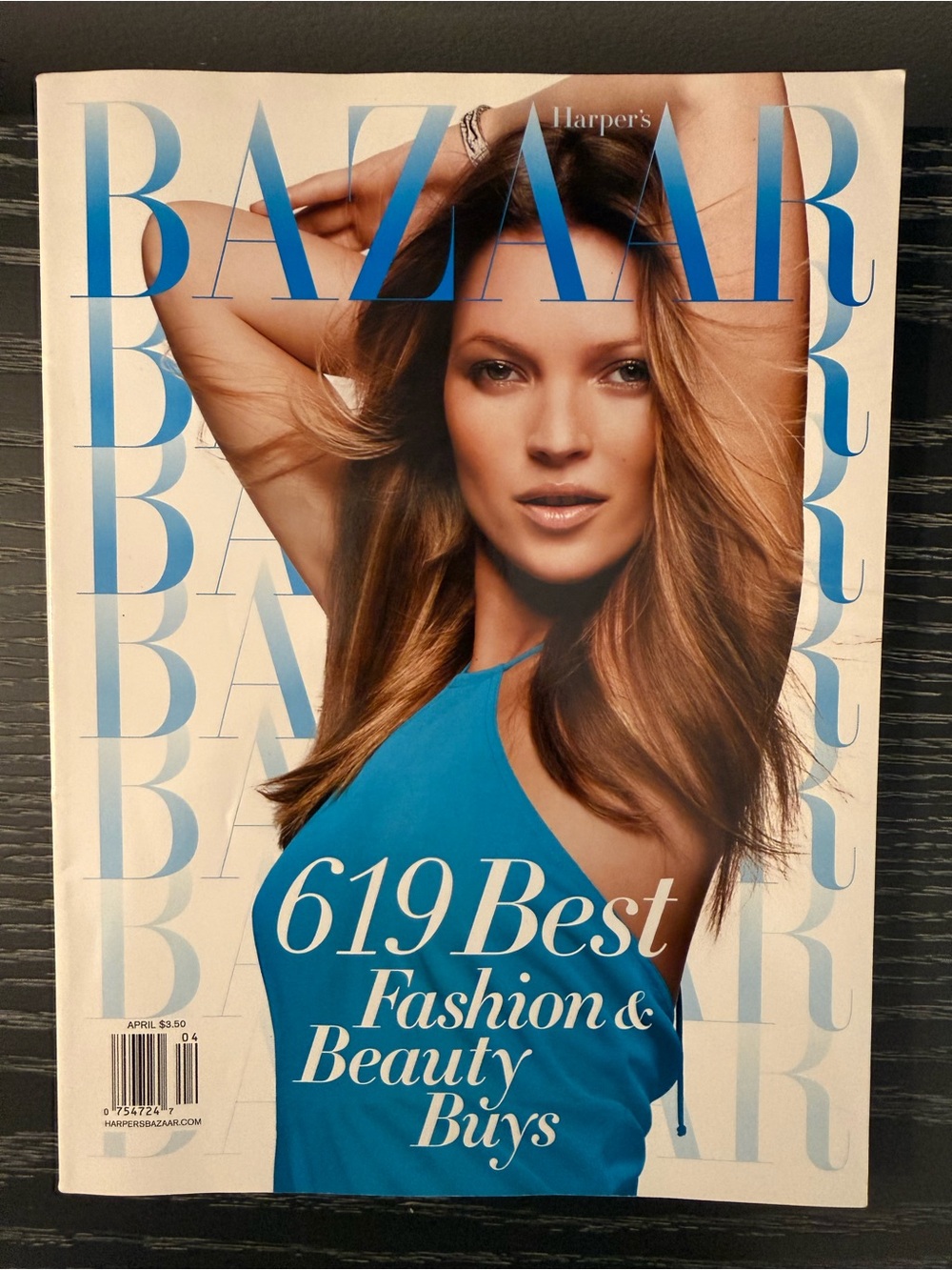 Harper’s Baazar Magazine: Cover - Kate Moss